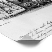 解放された人々，「ラ・カリカチュア」から ポスター (角)