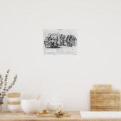 解放された人々，「ラ・カリカチュア」から ポスター (キッチン)