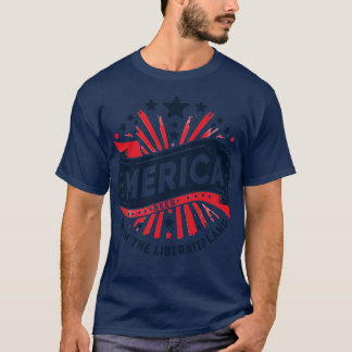 解放された土地から生まれたメリカビール Tシャツ