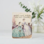 解放された女性のソングブック ポストカード (スタンド正面)