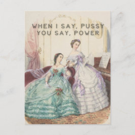 解放された女性のソングブック ポストカード