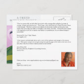 解放された女性の踊り ポストカード (正面/裏面)