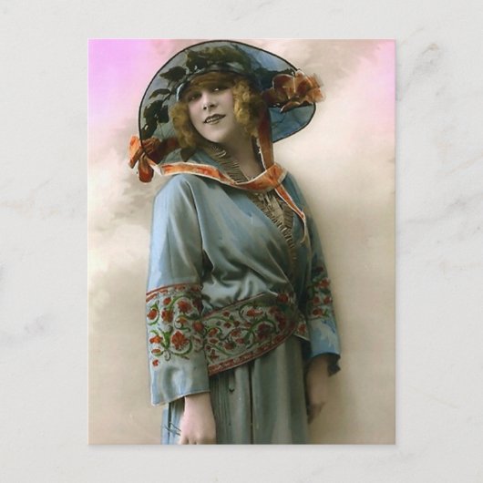 解放された女性 ポストカード (正面)