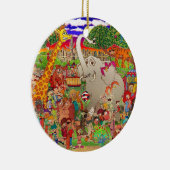 解放されるブロンクスの動物園 セラミックオーナメント (右)