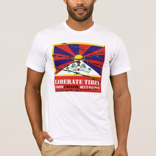 解放して下さい Tシャツ (正面)