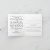 解放と解放のためのシギルカード ノートカード (内部)