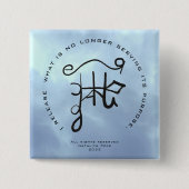 解放と解放のためのシギル・アート 缶バッジ (正面)