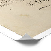 解放の宣言A. Kidderから転載 ポスター (角)