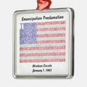 解放の布告 メタルオーナメント (左)