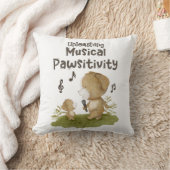 解放ミュージカルパウィティビティ – Pet Lover - Music クッション (ブランケット)