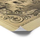 解放図解入りの、写真付きの宣言のイメージ ポスター (角)