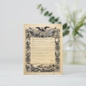 解放宣言の複製 ポストカード (スタンド正面)