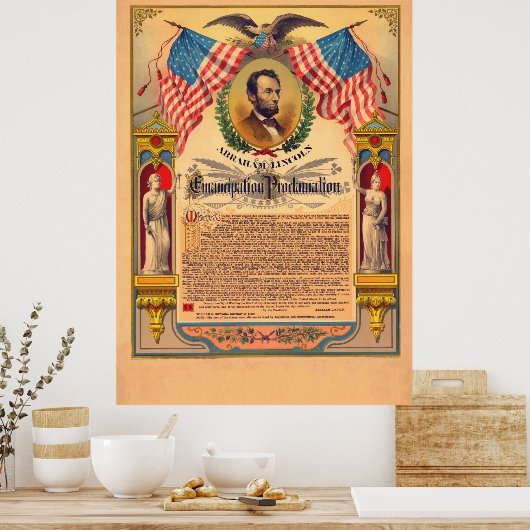 解放宣言ポスター ポスター (キッチン)