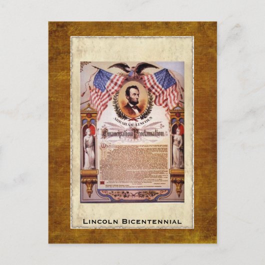 解放宣言 ポストカード (正面)