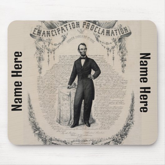 解放宣言 マウスパッド (正面)