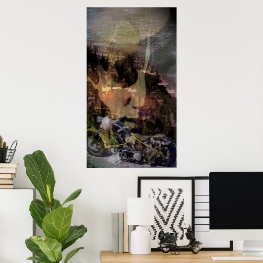 解放感 ポスター (ホームオフィス)