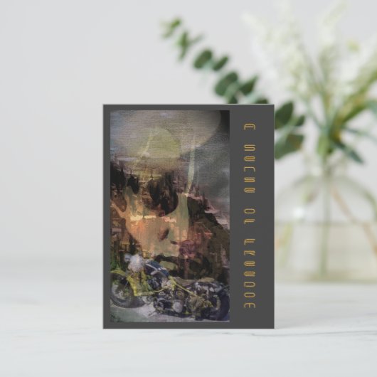 解放感 ポストカード (スタンド正面)