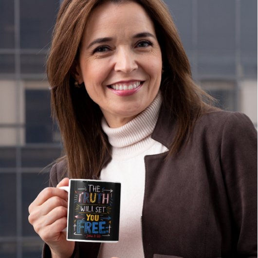 解放的な真理 コーヒーマグカップ