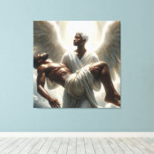 解放 キャンバスプリント (インサイチュ (ウッドフロア))