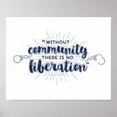 解放 – 11x14 ポスター (正面)