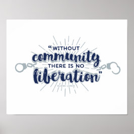 解放 – 11x14 ポスター