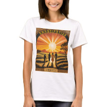 「解放Tシャツ – 自由祝」