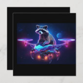 解決したドローンの謎 招待状 (正面/裏面)