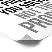 解決した問題を売る ポスター (角)