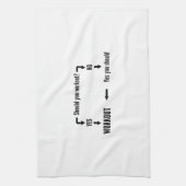 解決するためにもし キッチンタオル (縦)