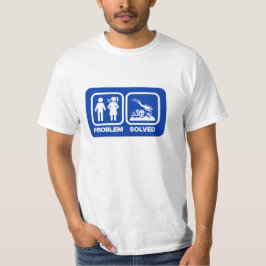 解決するスキューバダイビング問題 Tシャツ