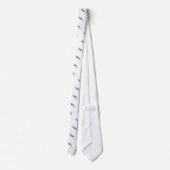 解決のしぶきが付いているコンタクトレンズ ネクタイ (裏面)