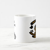 解決のマグがあって下さい コーヒーマグカップ (中央)