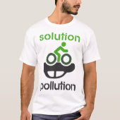 解決の汚染 Tシャツ (正面)