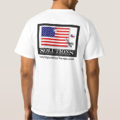解決のTシャツ Tシャツ (裏面)
