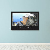 解決方法：感動的引用文2 キャンバスプリント (インサイチュ (ウッドフロア))