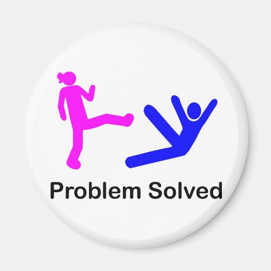 解決済みの問題 マグネット (正面)