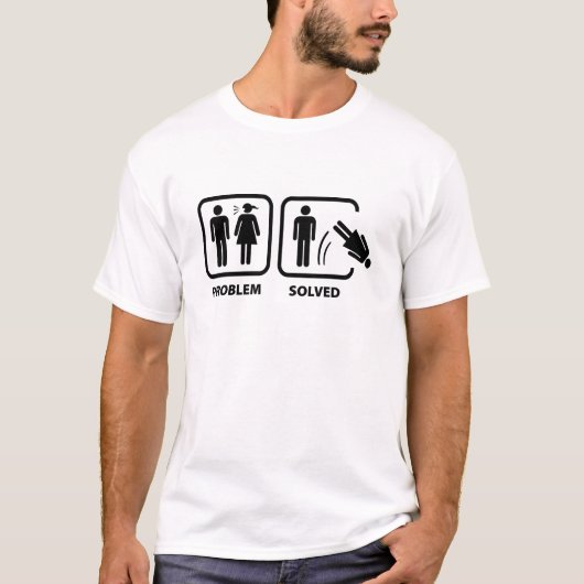 解決済みの問題 Tシャツ (正面)