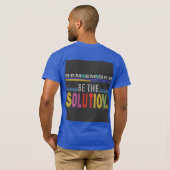 解決策であることを覚えている Tシャツ (裏面フル)