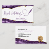 解王室の決 名刺 (正面/裏面)