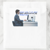 解約理論 長方形シール (バッグ)