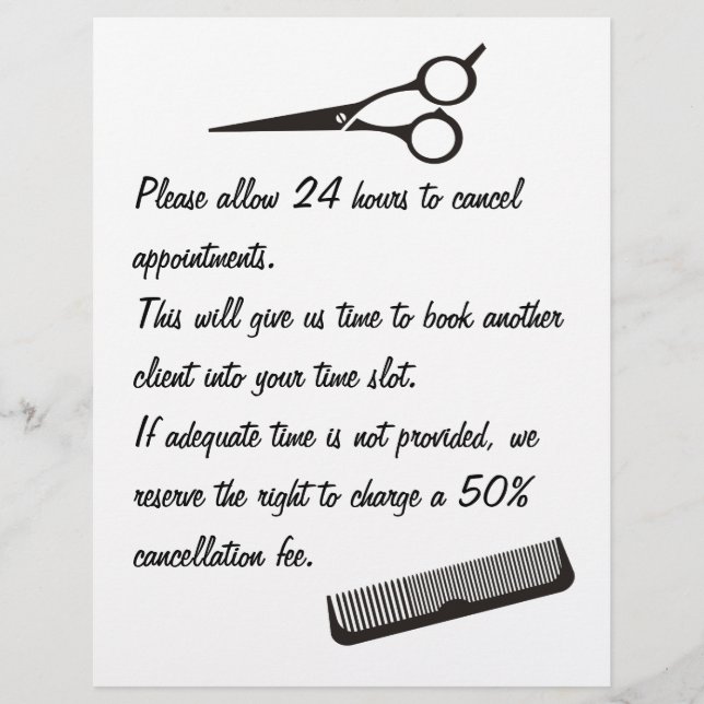 解約規定 レターヘッド (正面)