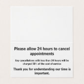 解約規定 名刺 (外部フラット)