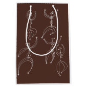 解釈ダンスプリント ミディアムペーパーバッグ (正面)