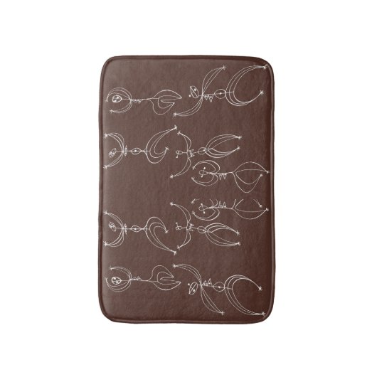 解釈ダンス バスマット (正面縦)