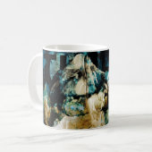 解除される コーヒーマグカップ (正面左)