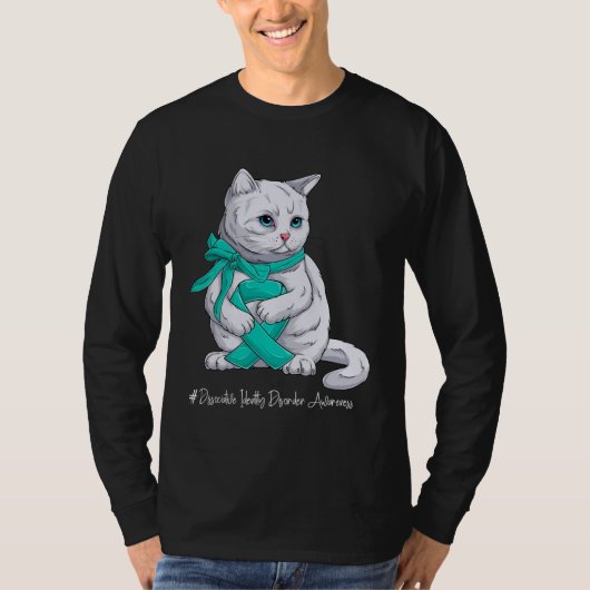 解離性同一性障害啓発月間のお茶 Tシャツ (正面)