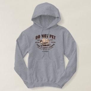 触らないで フワフワ牛 イエローストーン バイソン ジョークTシャツ パーカ