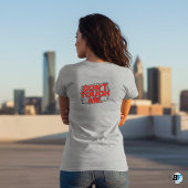 "触らないで - 私は440ボルト" ホラー・ユーモア Tシャツ