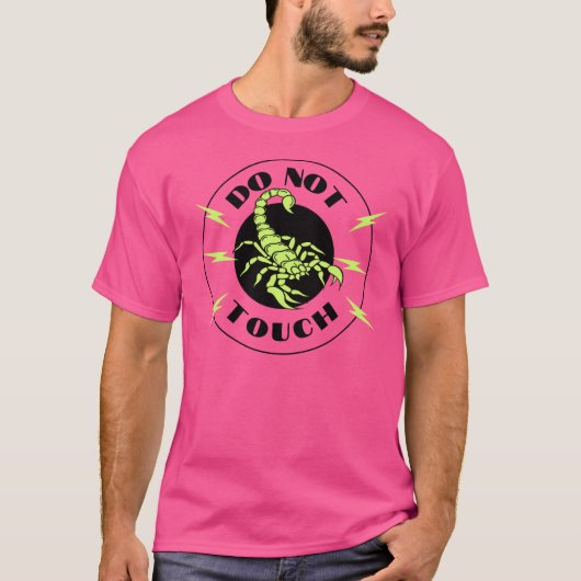 触らないで Tシャツ (正面)