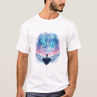 触れたことのない空を夢見て – エステティック Tシャツ
